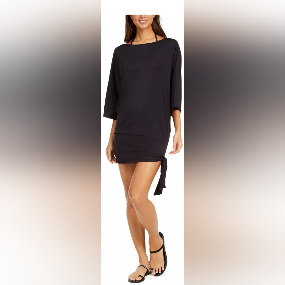 Michael Michael Kors Side-Tie Swim Cover-Up